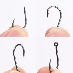 70pcs Fishing Hooks Set High Carbon Steel Barbed Fish Hooks