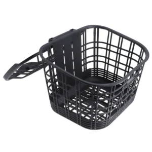 Front Bike Plastic Basket With Lid