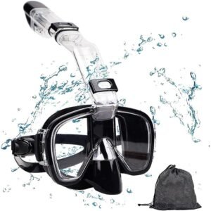 Diving Masks Foldable Anti-Fog Snorkel Mask Set