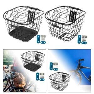 All-in-One Bike Basket | Versatile, Secure, and Stylish